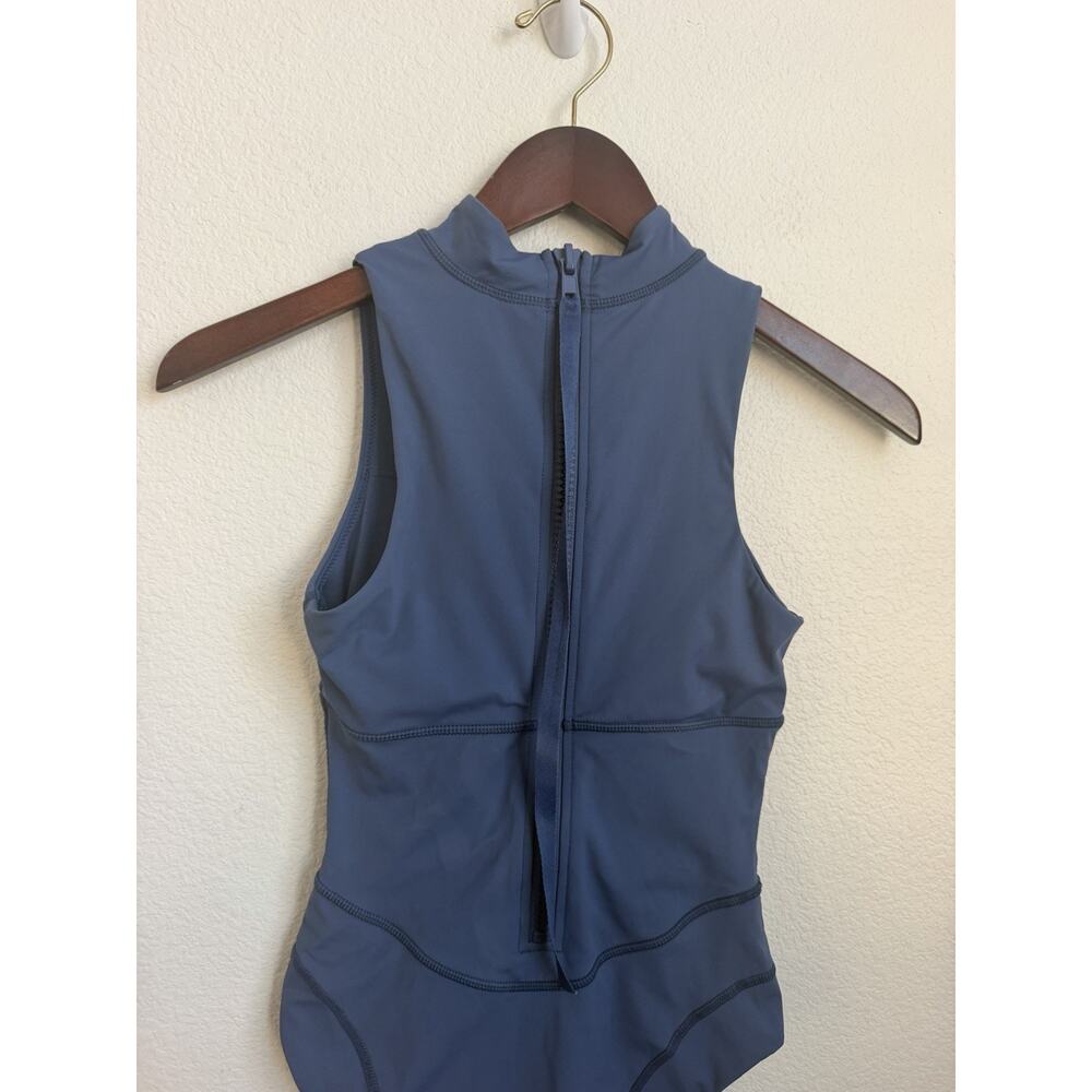 Rip Curl Mirage Ultimate Good Coverage OnePiece Surfsuit Swimsuit Vtg Blue XXS - Picture 11 of 11